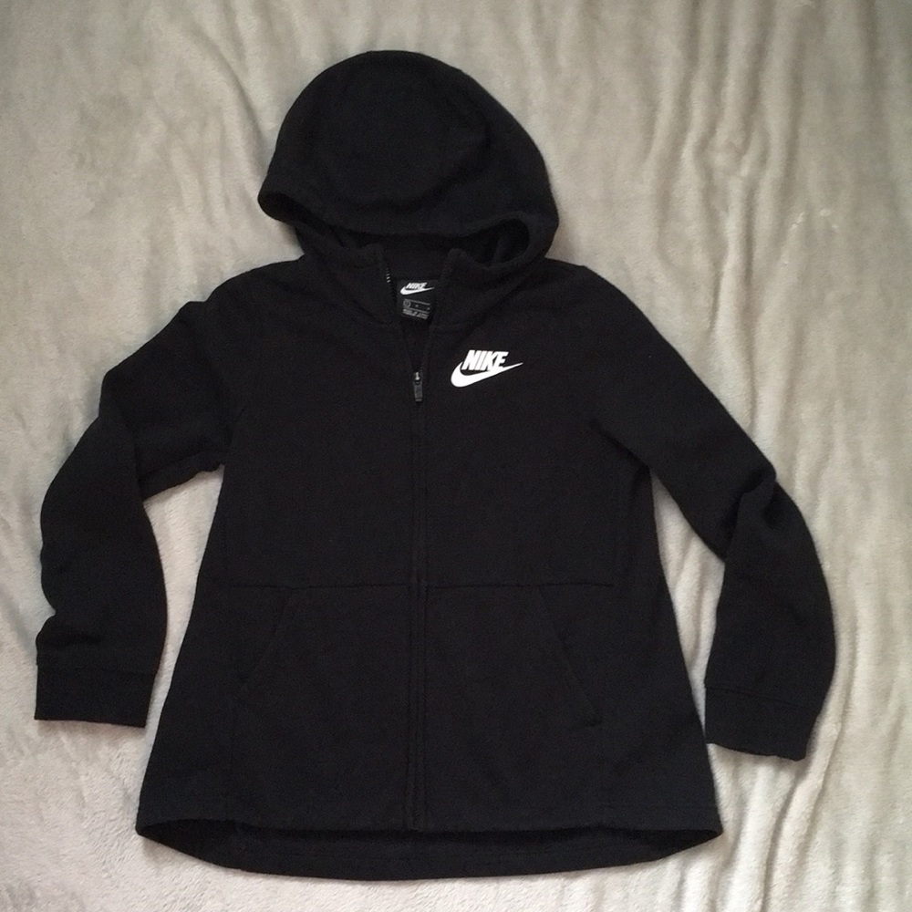 Black Nike zip up